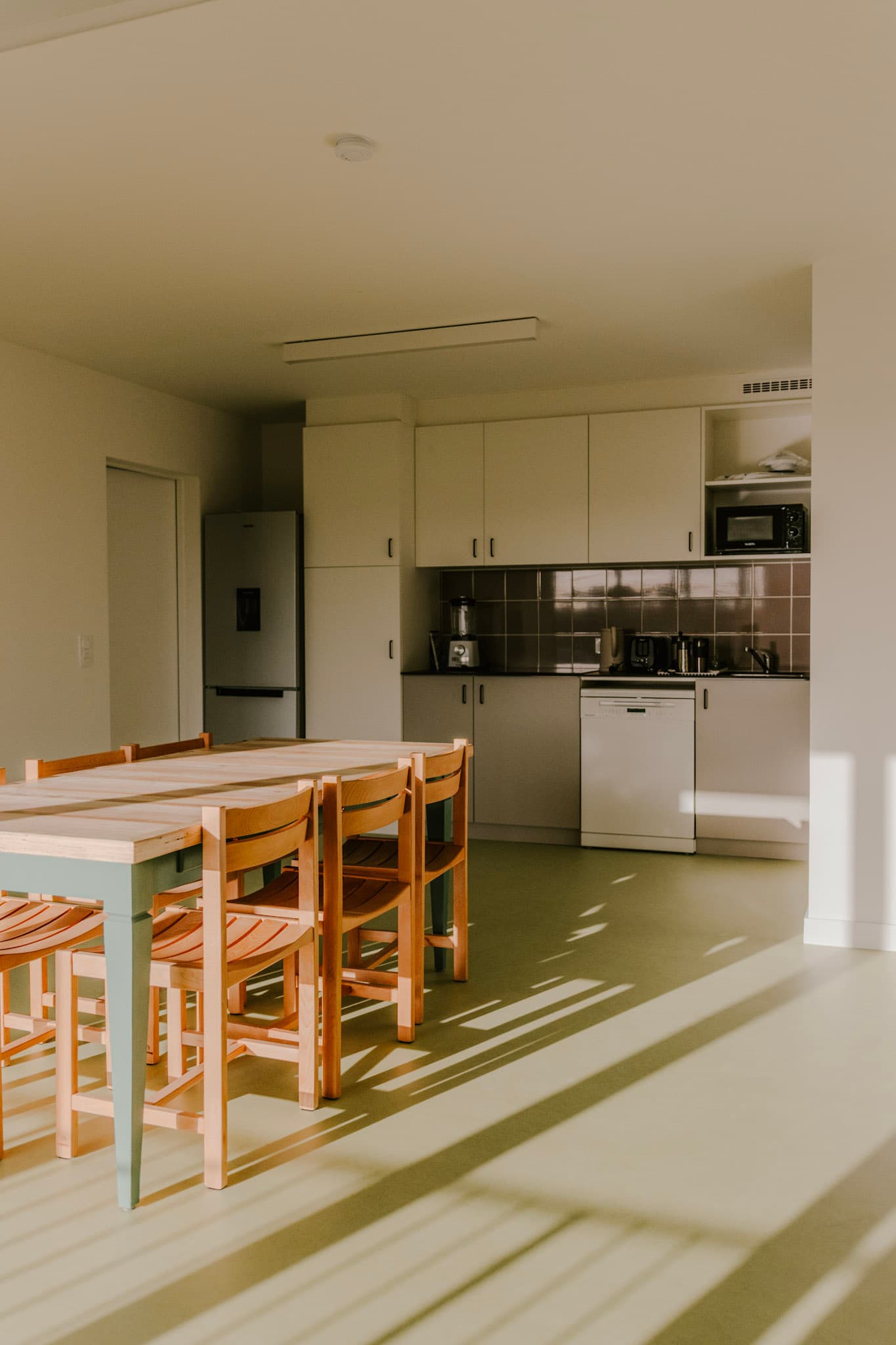 Cuisine équipée de la colocation, Résidence Rosolino